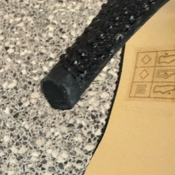 Sparkle black high heels black size 7 truffle used occasion wedding occasion - Picture 7 of 16